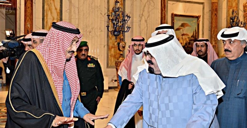 خادم الحرمين الشريفين يصل إلى روضة خريم