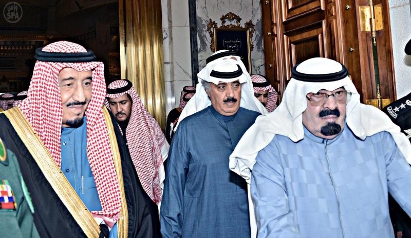 خادم الحرمين الشريفين يصل إلى روضة خريم