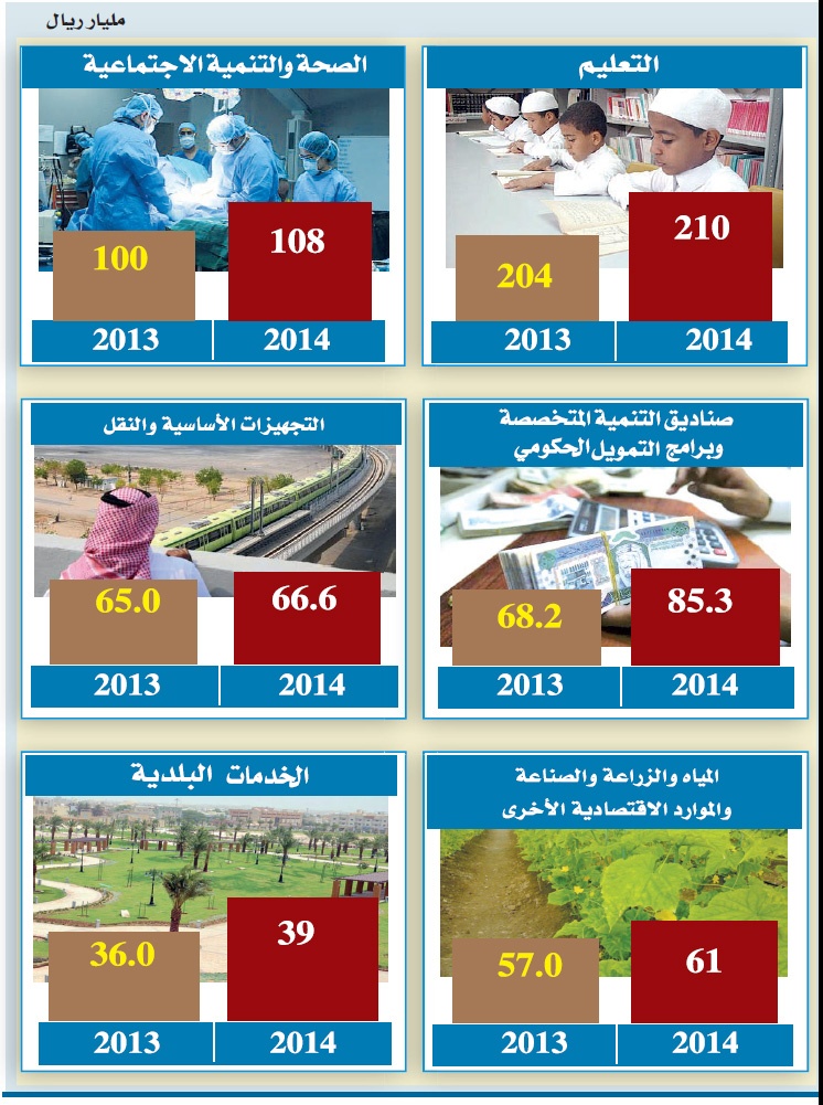 الإيرادات والمصروفات الفعلية (2004 - 2013 )