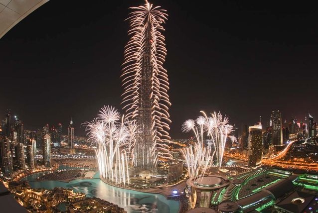 دبي تستعد لإطلاق "أضخم العاب نارية في العالم" ليلة رأس السنة
