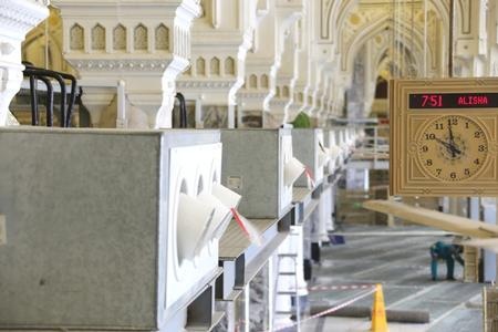 اكتمال مشروع التكييف المؤقت في المسجد الحرام