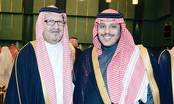 زواج خالد بن حسام بن سعود من كريمة فيصل بن مقرن بن عبد العزيز
