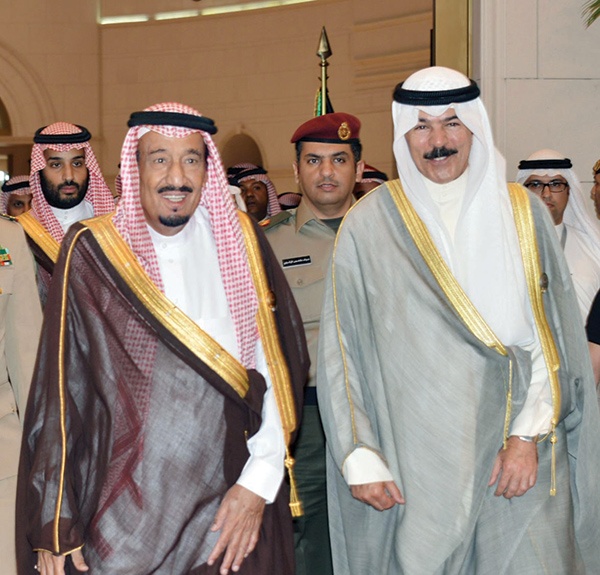 ولي العهد يصل الرياض قادما من الكويت
