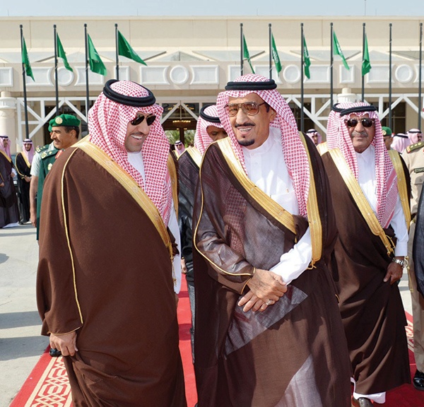 ولي العهد يصل الرياض قادما من الكويت