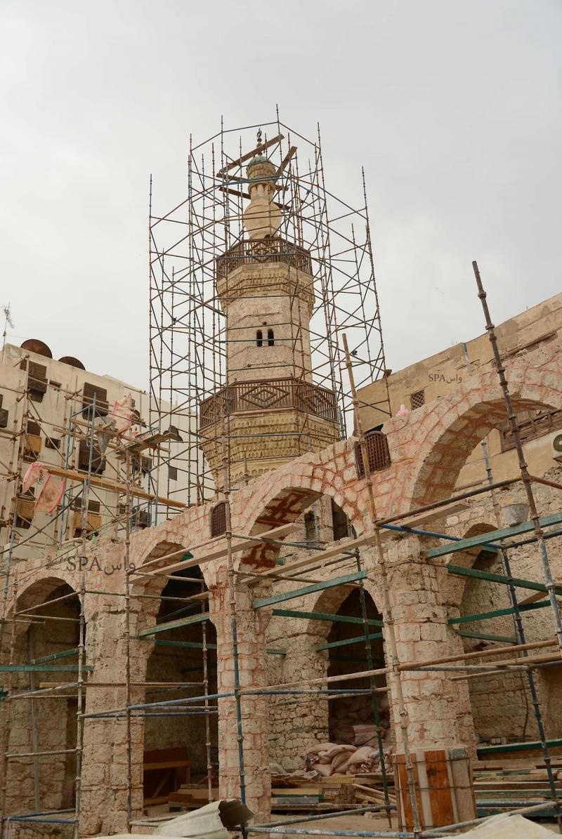 مسجد الشافعي يضم جدة التاريخية لقائمة التراث