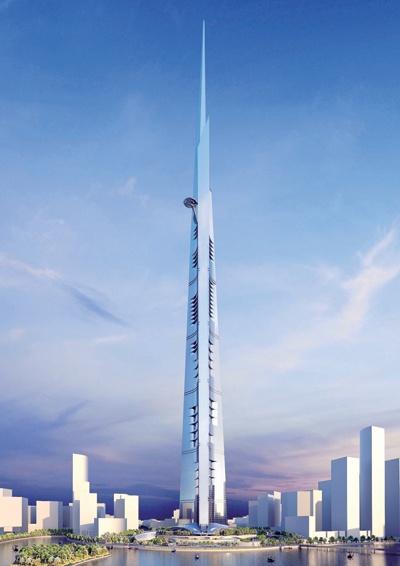 اكتمال بناء أطول برج في العالم في جدة خلال 4 سنوات