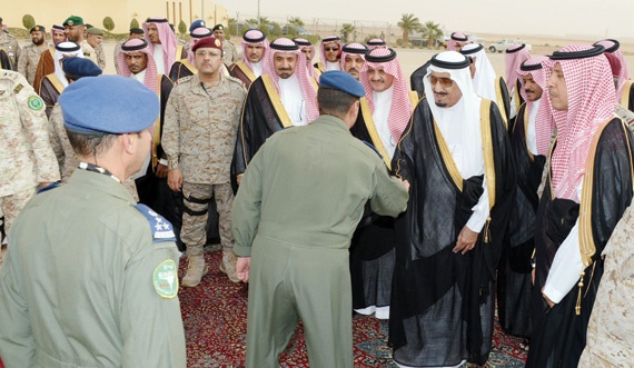 ولي العهد يرعى اختتام تمرين «سيف عبد الله» في حفر الباطن .. اليوم
