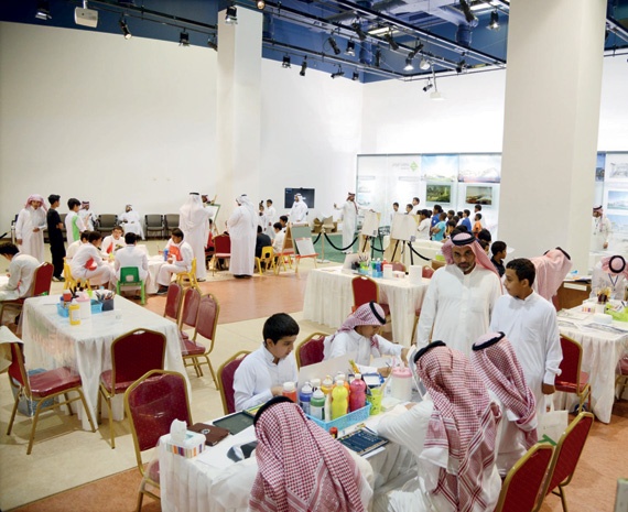 مسابقة رسم تستقطب 500 لوحة عن قطار الرياض