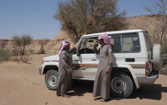 قصة مصورة : محمية "الخنفة" في تبوك .. لوحة طبيعية في قلب الصحراء