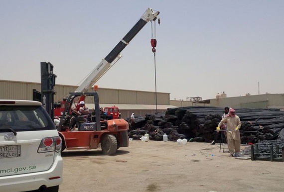 الرياض : اغلاق مصنعين حديد واتلاف كميات قيمتها 7 ملايين ريال