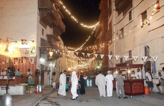 حارات جدة تستعيد تاريخها الجميل في رمضان
