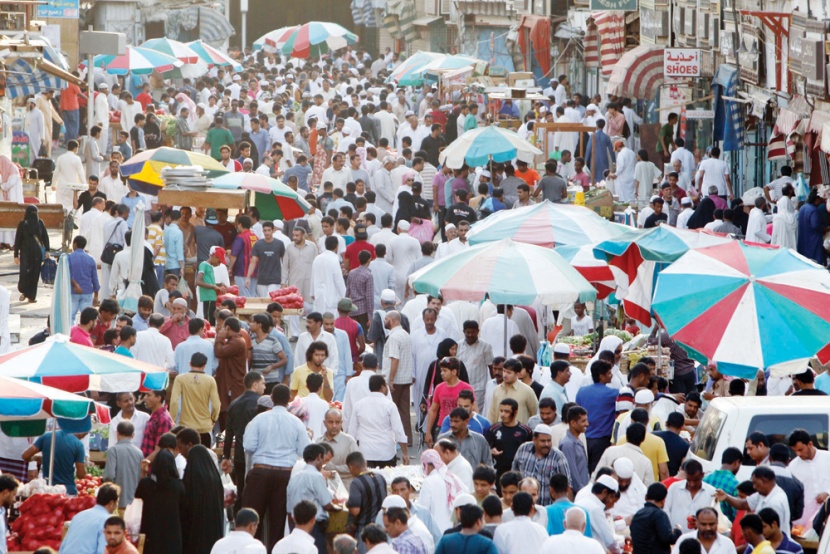 زحام قبل الإفطار