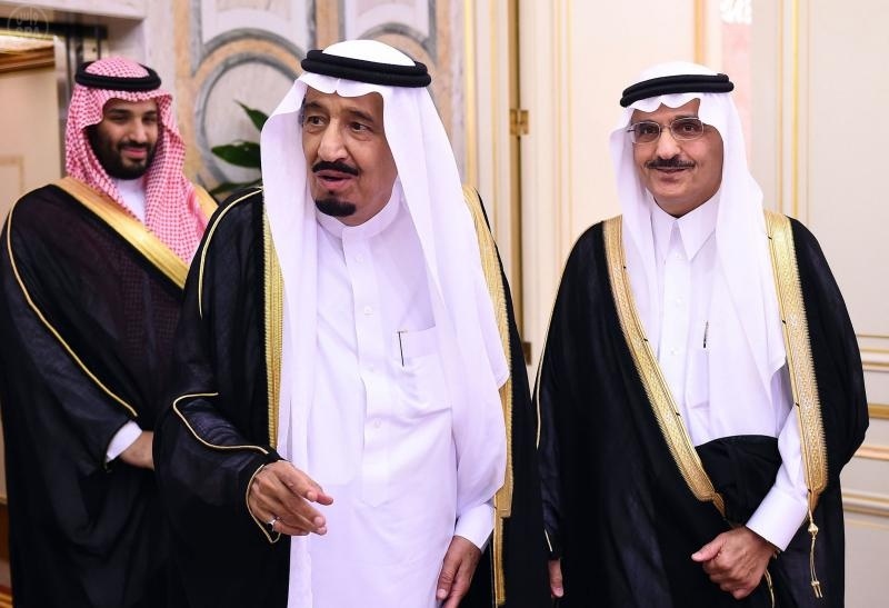 الأمير خالد بن بندر يتشرف بالسلام على ولي العهد