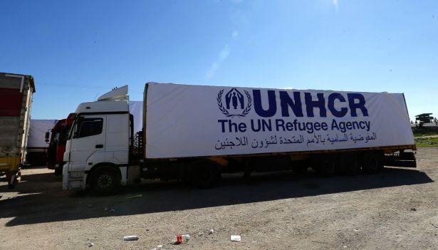 الامم المتحدة تعلن عبور أول قافلة مساعدات إلى سوريا رغما عن النظام