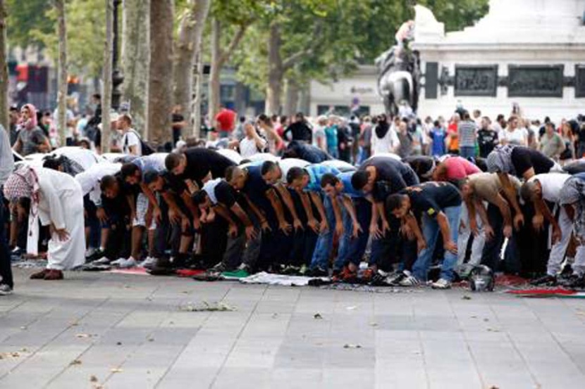 قصة مصورة : مظاهرات في كندا وبريطانيا وفرنسا تضامنا مع غزة