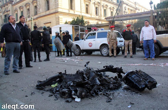 مقتل ثلاثة في انفجار عبوة ناسفة بمصر