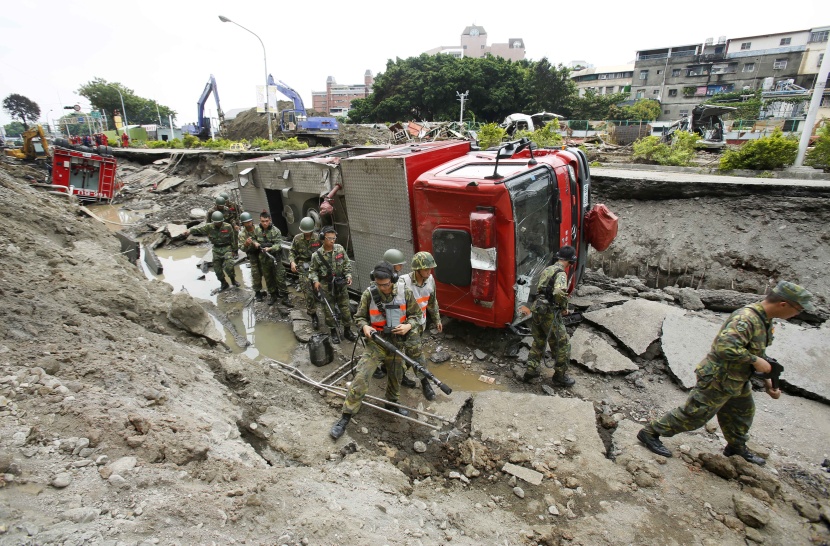 قصة مصورة: مقتل 22 شخصا جراء انفجارات غاز في تايوان