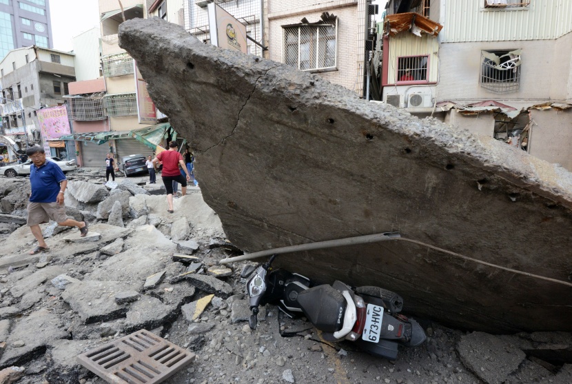 قصة مصورة: مقتل 22 شخصا جراء انفجارات غاز في تايوان