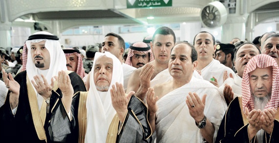نيابة عن الملك .. ولي ولي العهد يقيم حفل عشاء تكريما للرئيس المصري