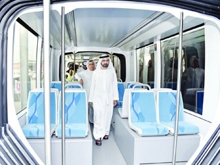قصة مصورة : ترام دبي أول مشروع من نوعه خارج أوروبا