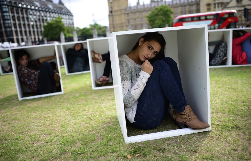 قصة مصورة : غزة في  "صندوق"