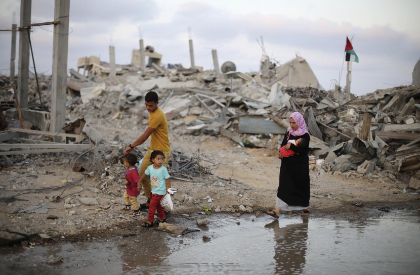 قصة مصورة: البؤس في غزة