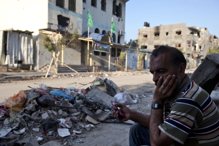 قصة مصورة: البؤس في غزة