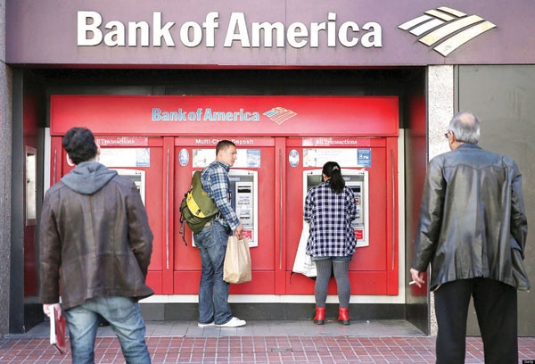 «بنك أوف أمريكا» يتكبد 17 مليار
دولار لتسوية نزاعات