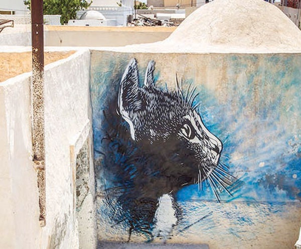 معرض مفتوح .. الرسم على الجدران