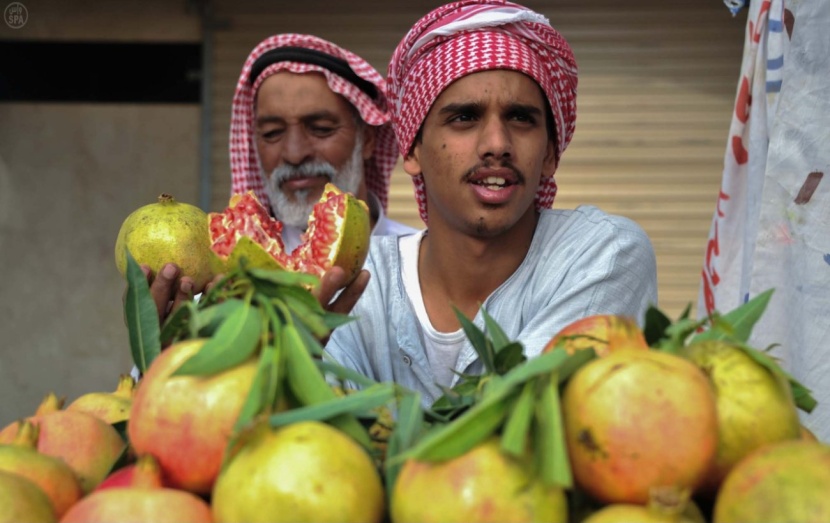قصة مصورة: الباحة تضخ 30 ألف طن من الرمان للأسواق المحلية