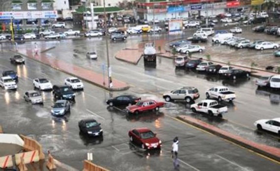 "مدني مكة": لا إصابات أو خسائر في الأرواح جراء أمطار جدة
