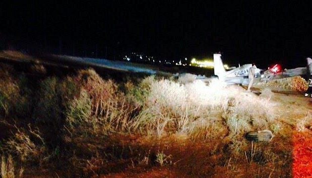 إصابة طيار أمريكي ومساعده نتيجة هبوط اضطراري لطائرة خاصة في الرياض