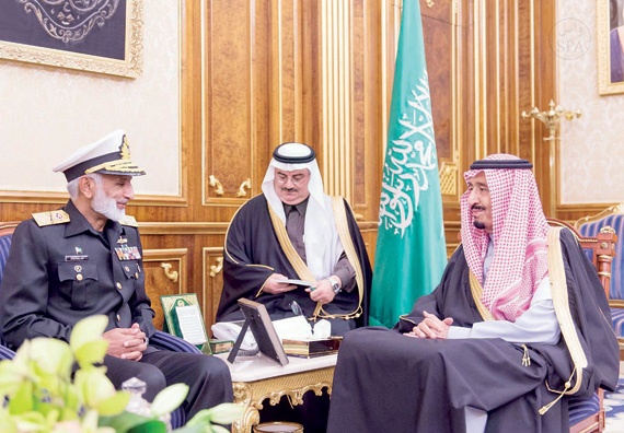 الأمير سلمان يعقد جلسة مباحثات رسمية مع الحسن واتارا