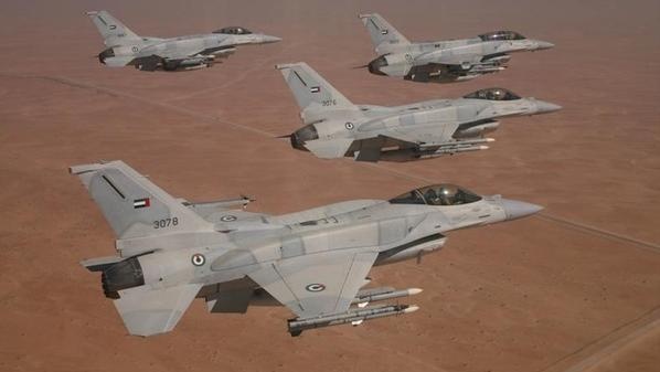 مقتل 4 طيارين في تحطم طائرة أثناء تدريب مصري اماراتي