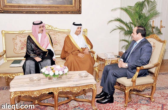 رئيس الديوان الملكي يؤكد أن أمير قطر والرئيس المصري تجاوبا مع مبادرة خادم الحرمين