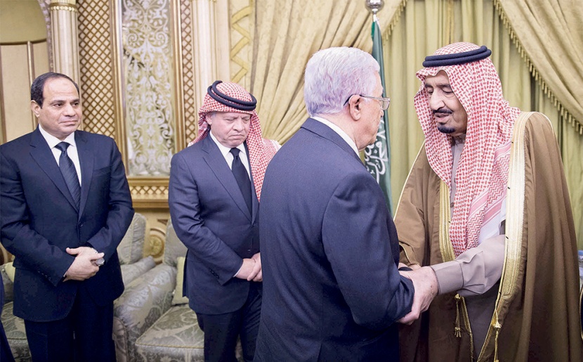 رؤساء دول وحكومات في الرياض لتعزية الملك سلمان في فقيد الأمة