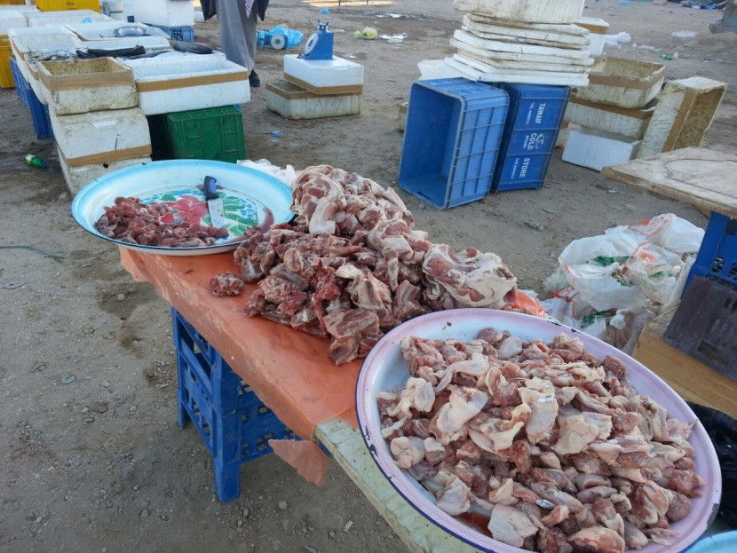امانة الرياض تضبط دجاجاً ولحوماً واسماكاً فاسدة في صناعية السلي