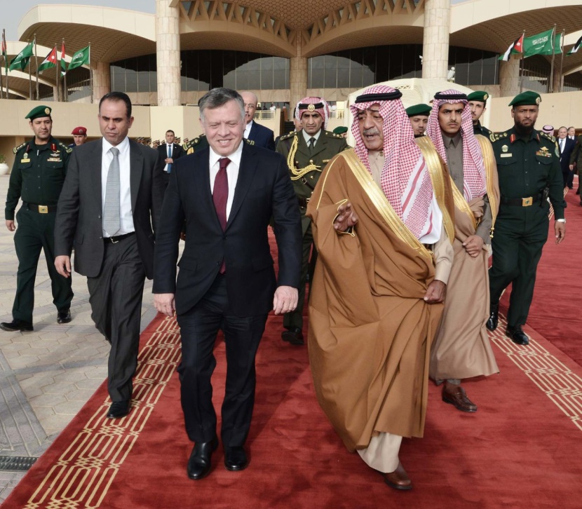 ملك الأردن يغادر الرياض