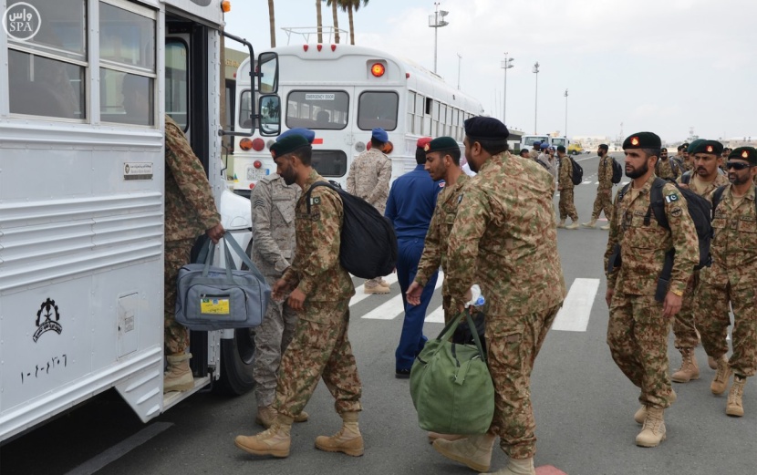 وصول وحدات من القوات الباكستانية للمشاركة مع القوات السعودية في تمرين "الصمصام 5"