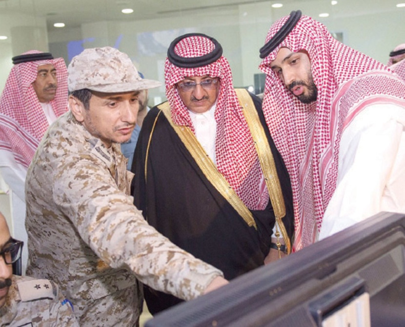 ولي ولي العهد ووزير الدفاع يقفان على عمليات «عاصفة الحزم»