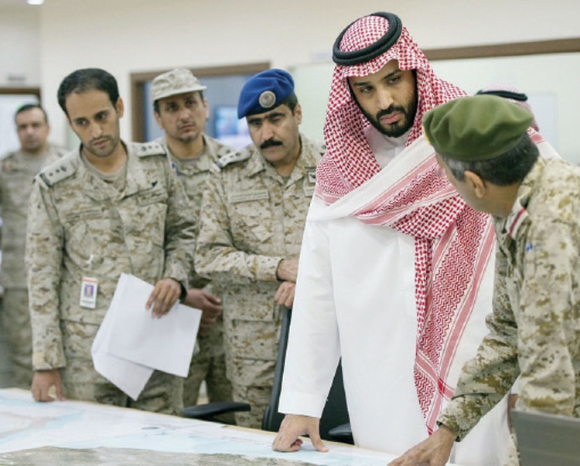 ولي ولي العهد ووزير الدفاع يقفان على عمليات «عاصفة الحزم»