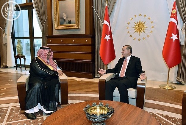 ولي ولي العهد يصل تركيا ويلتقي الرئيس أوردغان