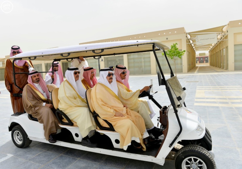 أمير الرياض يفتتح المقر الجديد لـ"حراج ابن قاسم" على طريق الحائر جنوب الرياض
