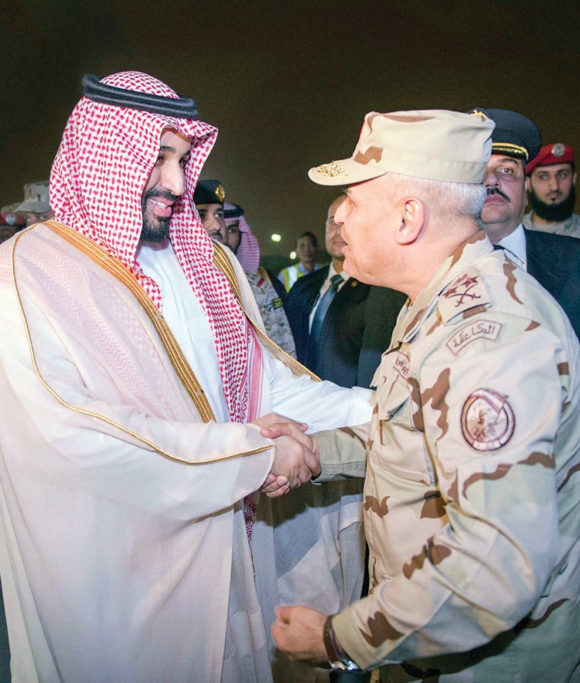 وزير الدفاع يناقش مع نظيره المصري مشاركة بلاده في تحالف «العاصفة»