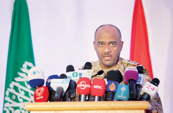 متحدث "التحالف": نفذنا 1200 طلعة جوية وإيران تدعم المتمردين وتسلحهم