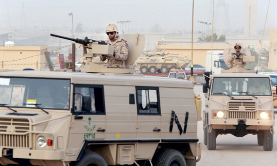 طلائع قوات الحرس الوطني تصل إلى نجران