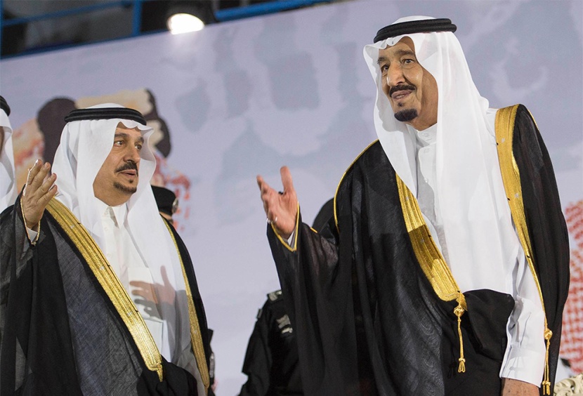 الرياض تحتفل بتولي الملك سلمان مقاليد الحكم