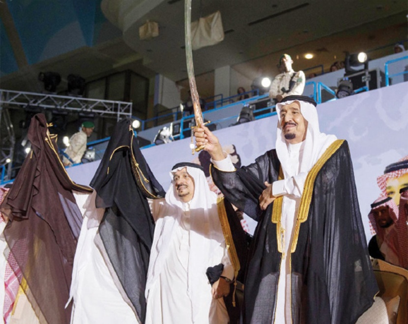 شباب الرياض للملك: نحن رهن إشارتكم وستجدنا حزاما لحزمك حساما لحسمك