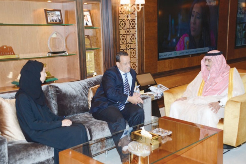 ولي العهد يبحث التطورات مع نائب الرئيس اليمني