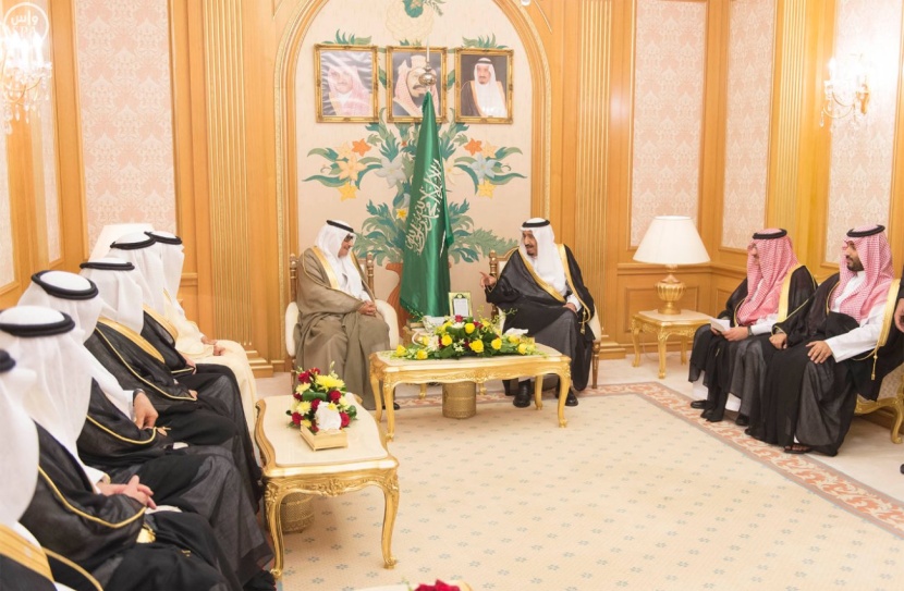 خادم الحرمين الشريفين يستقبل أمراء المناطق